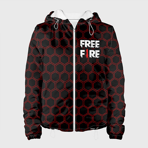 Женская куртка FREE FIRE ФРИ ФАЕР / 3D-Белый – фото 1