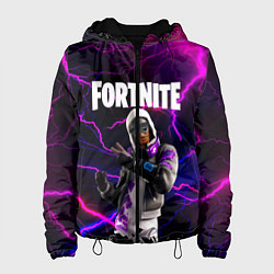 Куртка с капюшоном женская FORTNITE, цвет: 3D-черный