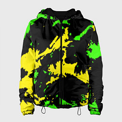 Женская куртка Желто-зеленый