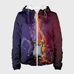 Женская куртка Гитара огня