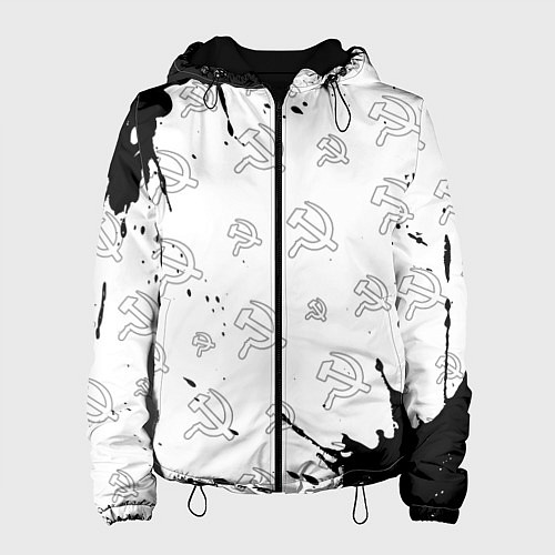 Женская куртка USSR СССР / 3D-Черный – фото 1