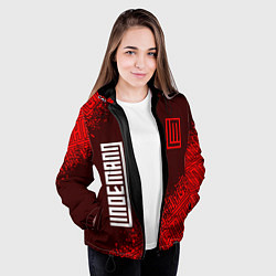 Куртка с капюшоном женская LINDEMANN ЛИНДЕМАНН, цвет: 3D-черный — фото 2