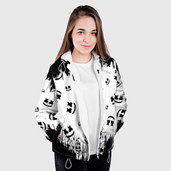 Куртка с капюшоном женская MARSHMELLO МАРШМЕЛЛОУ, цвет: 3D-белый — фото 2