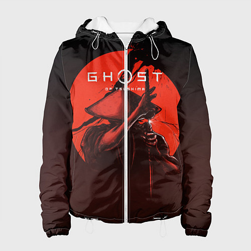 Женская куртка Ghost of Tsushima / 3D-Белый – фото 1