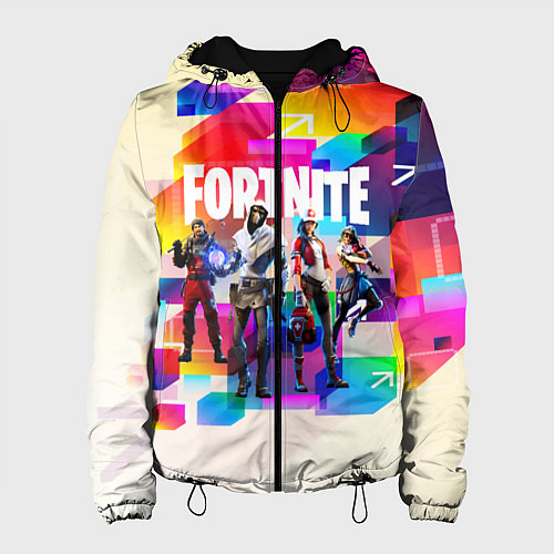 Женская куртка FORTNITE / 3D-Черный – фото 1
