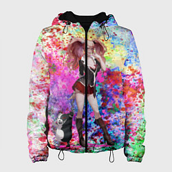 Куртка с капюшоном женская Джунко Эношима, цвет: 3D-черный