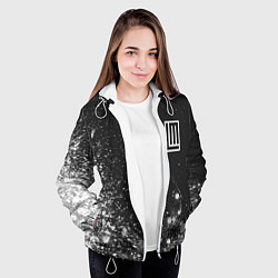 Куртка с капюшоном женская LINDEMANN ЛИНДЕМАНН, цвет: 3D-белый — фото 2