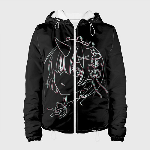Женская куртка Re:Zero / 3D-Белый – фото 1