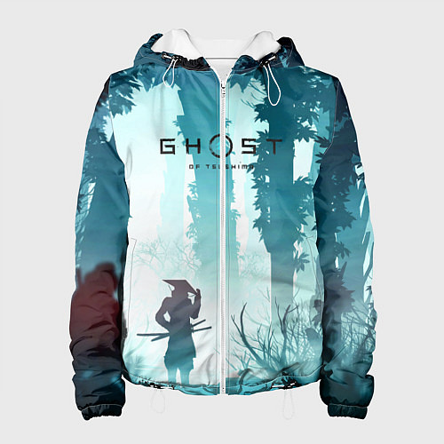 Женская куртка Ghost of Tsushima / 3D-Белый – фото 1
