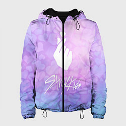 Куртка с капюшоном женская Stray Kids, цвет: 3D-черный