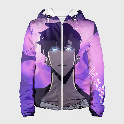 Женская куртка Поднятие уровня в одиночку / 3D-Белый – фото 1