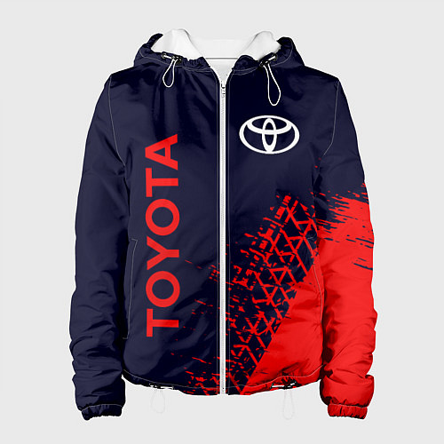 Женская куртка TOYOTA ТОЙОТА / 3D-Белый – фото 1