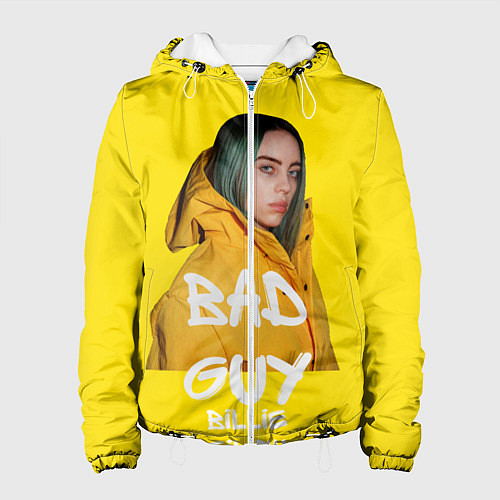 Женская куртка Billie Eilish Билли Айлиш / 3D-Белый – фото 1