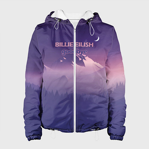 Женская куртка Billie Eilish / 3D-Белый – фото 1