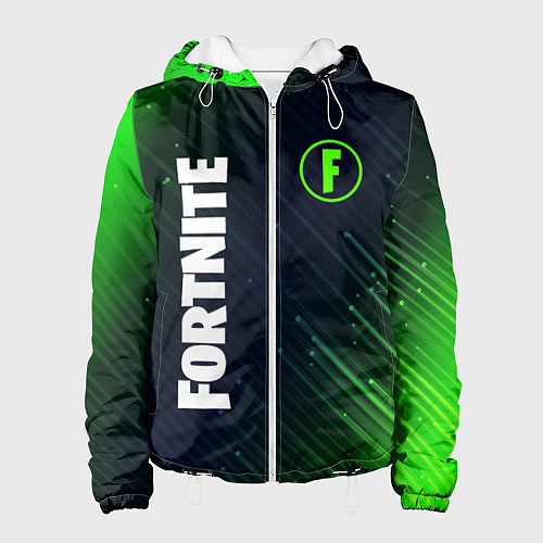 Женская куртка FORTNITE ФОРТНАЙТ / 3D-Белый – фото 1