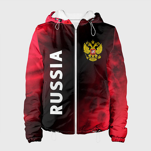 Женская куртка RUSSIA РОССИЯ / 3D-Белый – фото 1