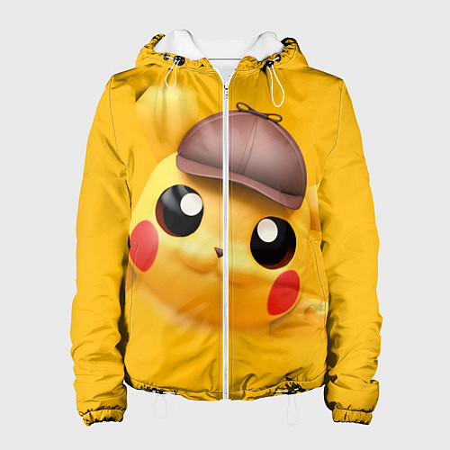 Женская куртка Pikachu Pika Pika / 3D-Белый – фото 1