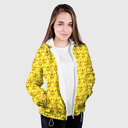 Куртка с капюшоном женская Pikachu БОМБИНГ, цвет: 3D-белый — фото 2