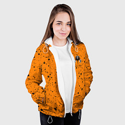 Куртка с капюшоном женская КОРОЛЬ И ШУТ, цвет: 3D-белый — фото 2