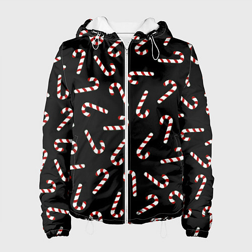 Женская куртка Christmas Candy / 3D-Белый – фото 1