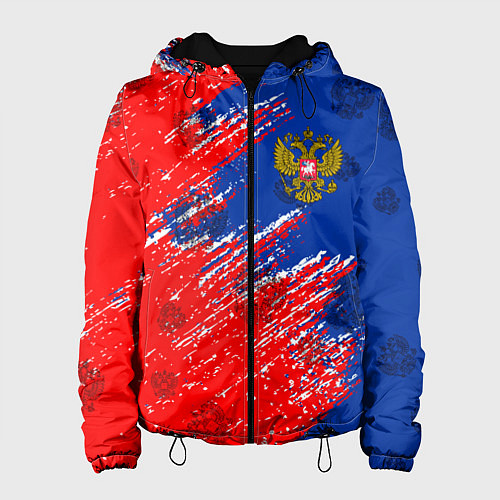 Женская куртка Патриот России / 3D-Черный – фото 1