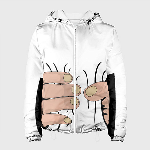 Женская куртка Hand / 3D-Белый – фото 1