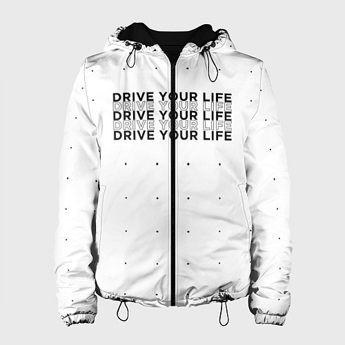 Женская куртка Drive Your Live / 3D-Черный – фото 1