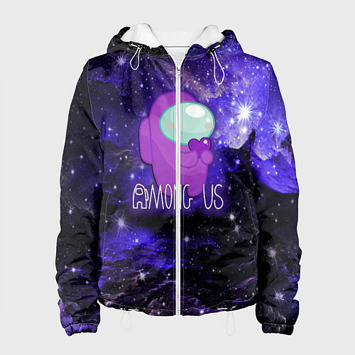 Женская куртка Among Us / 3D-Белый – фото 1