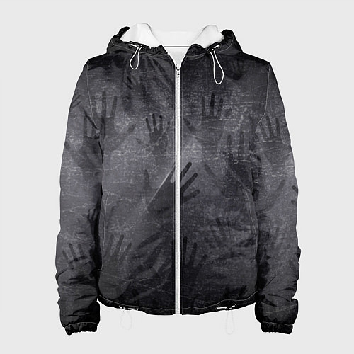 Женская куртка ЛАДОНИ УШЕДШИХ / 3D-Белый – фото 1