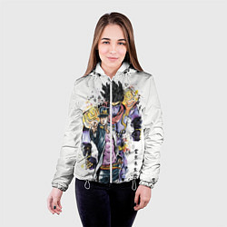 Куртка с капюшоном женская JOJO, цвет: 3D-белый — фото 2