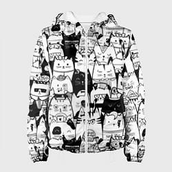 Женская куртка Котики