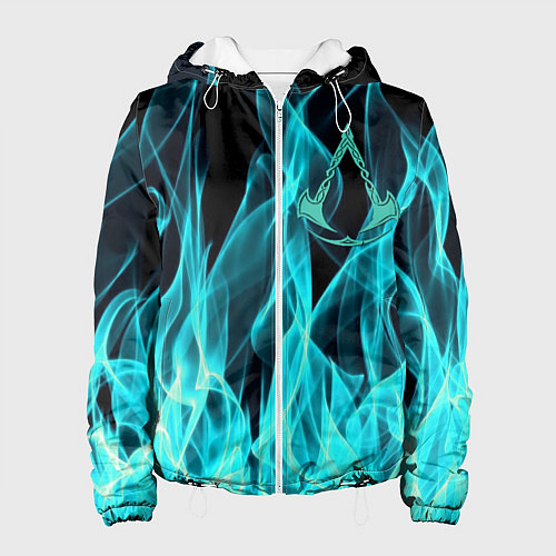 Женская куртка ASSASSINS CREED VALHALLA / 3D-Белый – фото 1