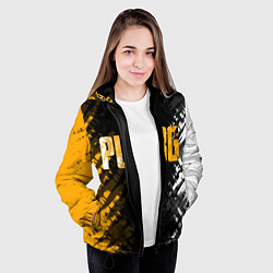 Куртка с капюшоном женская PUBG, цвет: 3D-черный — фото 2