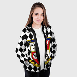 Куртка с капюшоном женская АКАДЕМИЯ АМБРЕЛЛА, цвет: 3D-черный — фото 2