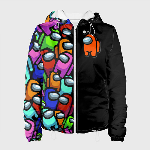 Женская куртка Among us / 3D-Белый – фото 1