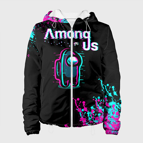Женская куртка Among Us / 3D-Белый – фото 1