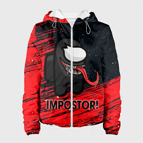 Женская куртка AMONG US / 3D-Белый – фото 1