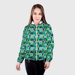 Куртка с капюшоном женская Mickey pattern, цвет: 3D-белый — фото 2