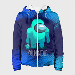 Куртка с капюшоном женская Among Us, цвет: 3D-белый