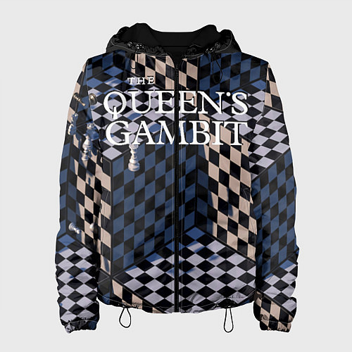 Женская куртка Ход Королевы / 3D-Черный – фото 1