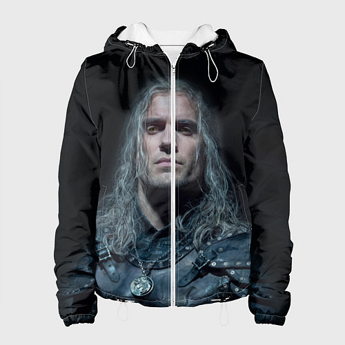 Женская куртка Ведьмак 2 сезон / 3D-Белый – фото 1