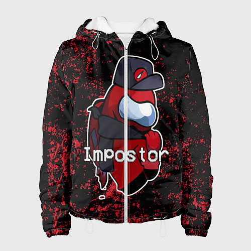 Женская куртка AMONG US / 3D-Белый – фото 1