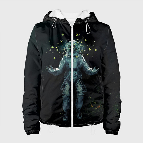 Женская куртка Космонавт / 3D-Белый – фото 1