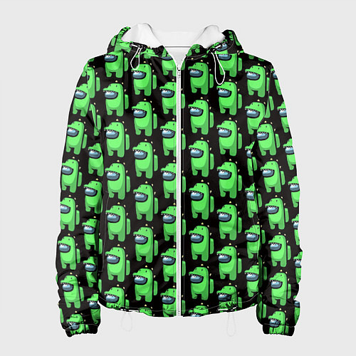 Женская куртка Among Us Crocodile / 3D-Белый – фото 1