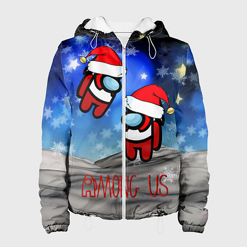 Женская куртка Among Us / 3D-Белый – фото 1