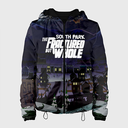 Женская куртка Южный Парк South Park / 3D-Черный – фото 1