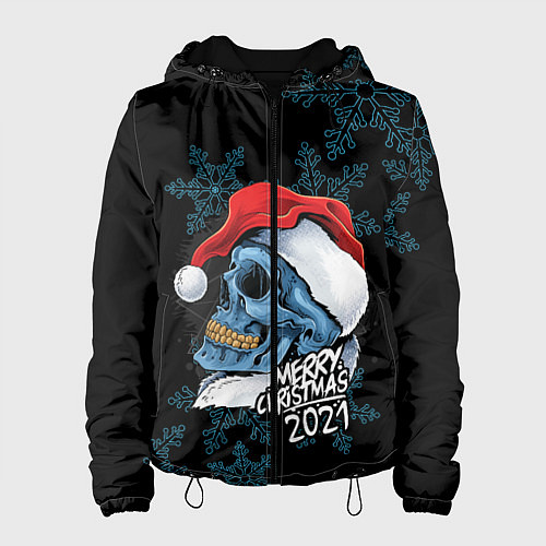 Женская куртка Bad Santa Claus / 3D-Черный – фото 1