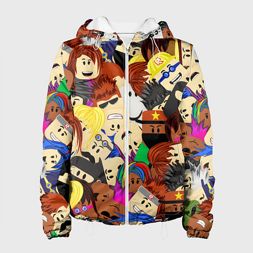 Женская куртка ROBLOX / 3D-Белый – фото 1