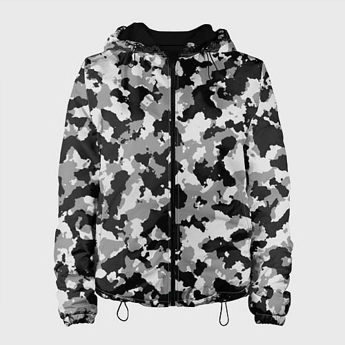 Женская куртка Камуфляж flencktar / 3D-Черный – фото 1