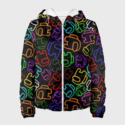 Женская куртка AMONG US NEON